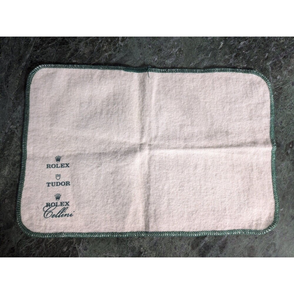 Authentic Rolex Tudor Cellini Polishing Cloth - 9' x 6"